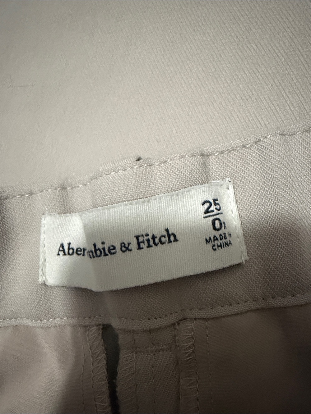 Abercrombie & Fitch Sloane Wide Leg Trousers Pants - Picture 3 of 5